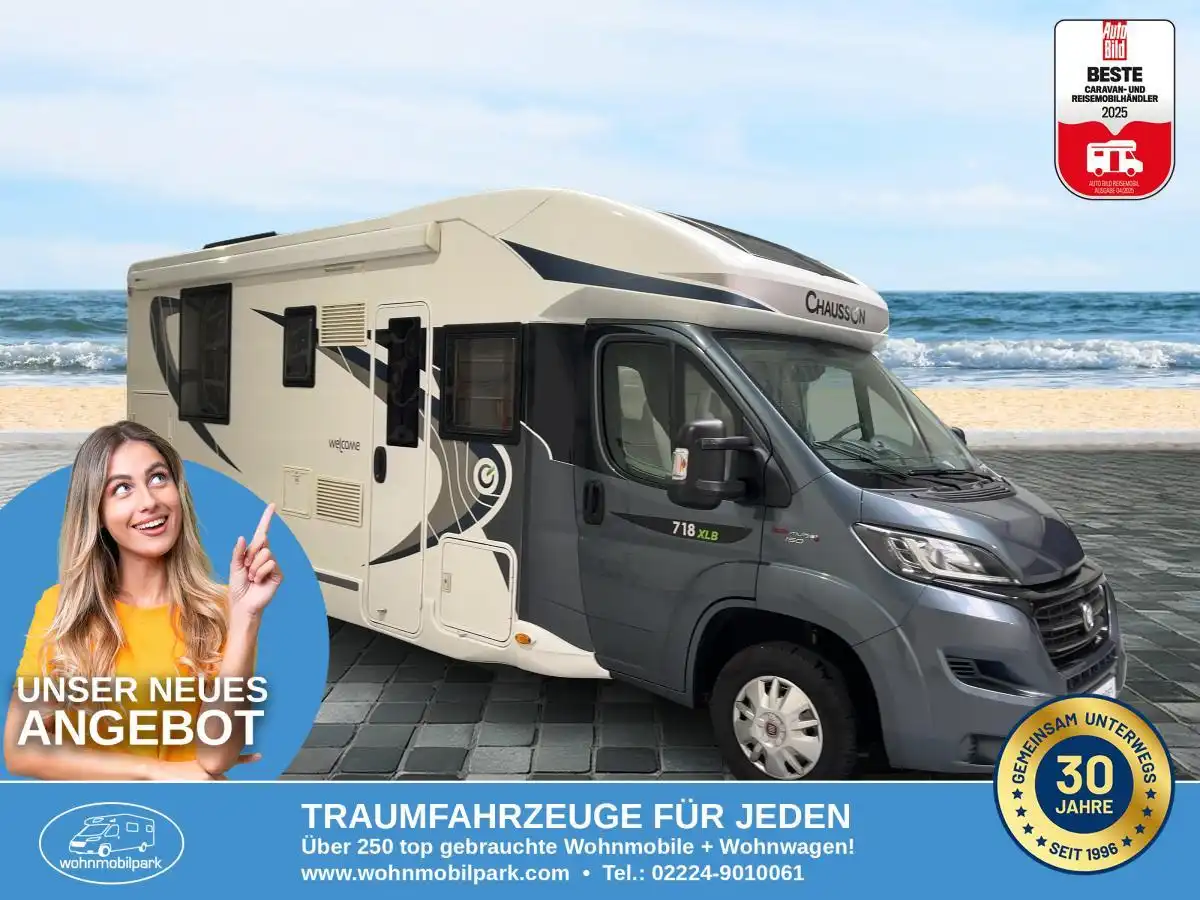 CHAUSSON Welcome 718 XLB Teilintegrierter gebraucht kaufen in Bad Honnef